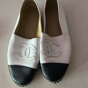Black & White Chanel Espadrilles